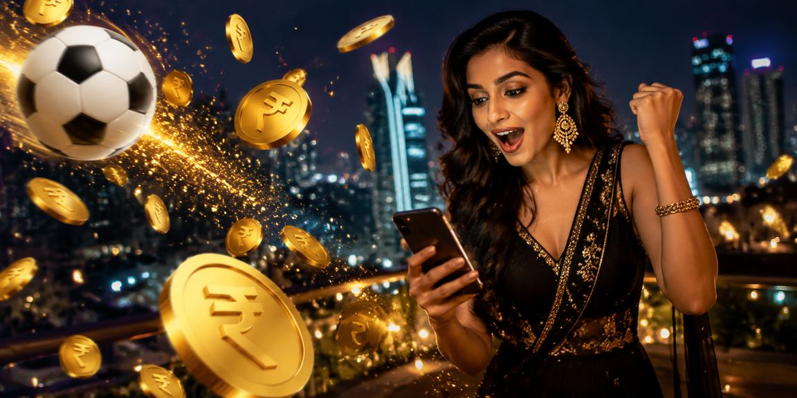 Player in Goa enjoying online slot jackpots and progressive spins
